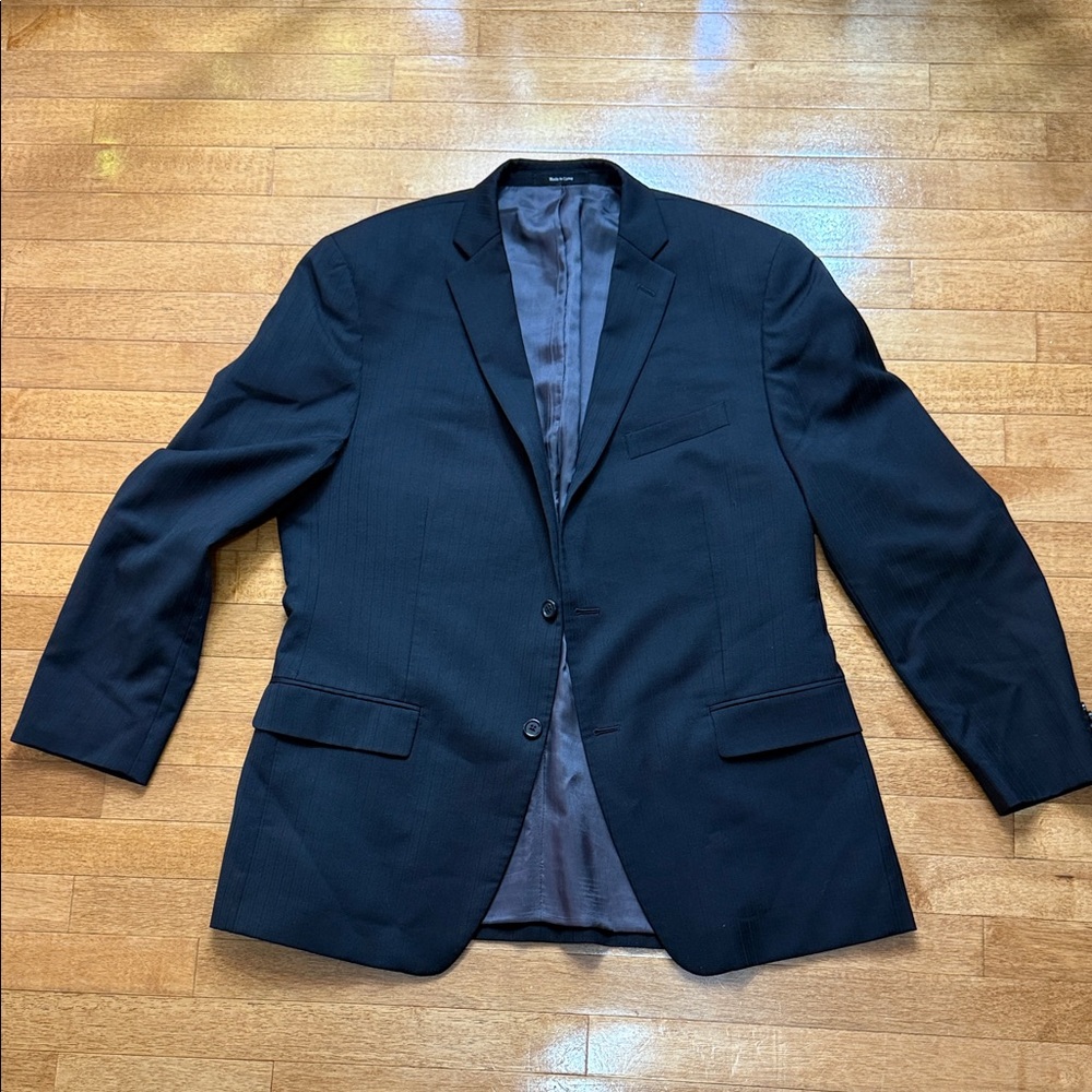 Apt. 9 Men's 44R Black Blazer EUC